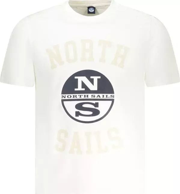 White Cotton Men T-Shirt