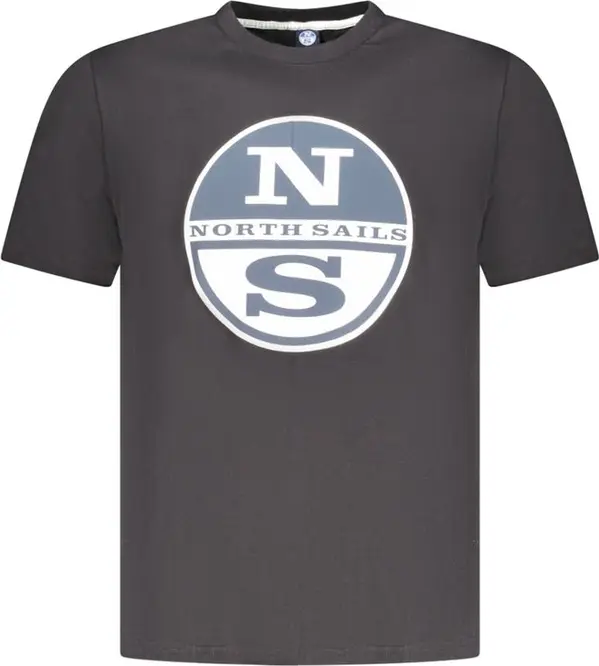 Black Cotton Men's T-Shirt