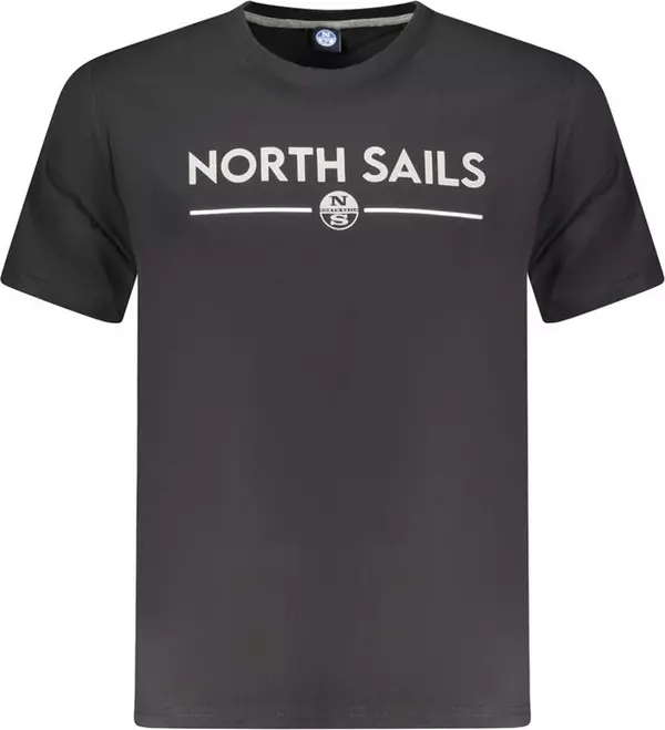 Black Cotton Men T-Shirt