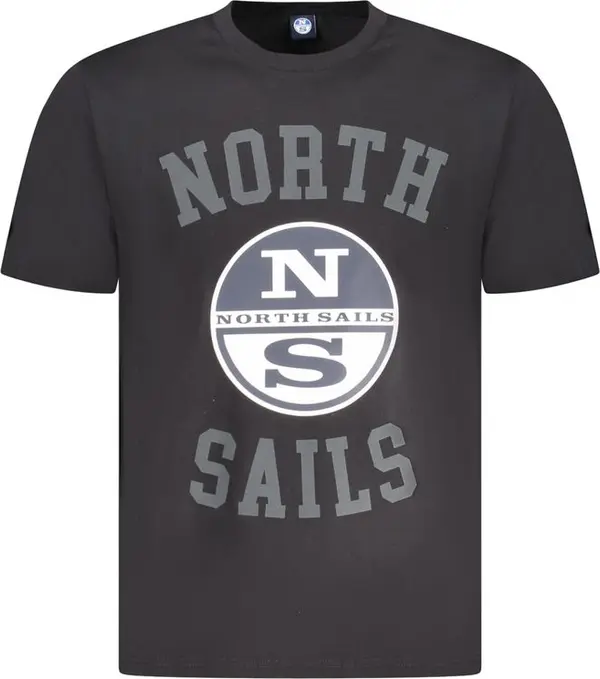 Black Cotton Men T-Shirt