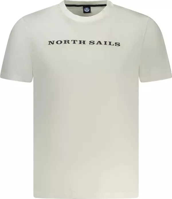 White Cotton Men T-Shirt