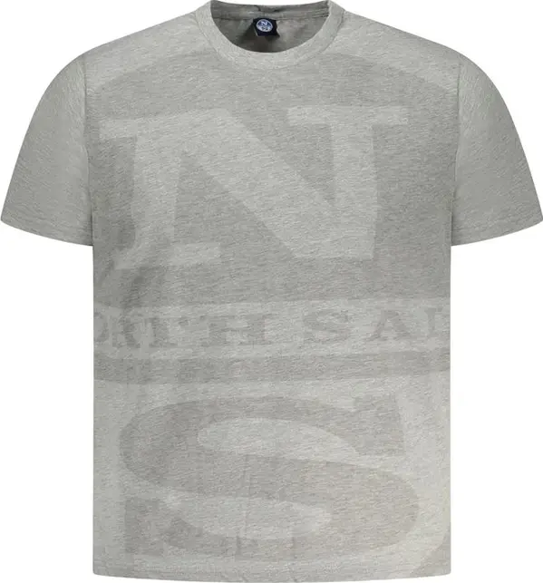 Grigio Cotton Mens T-Shirt