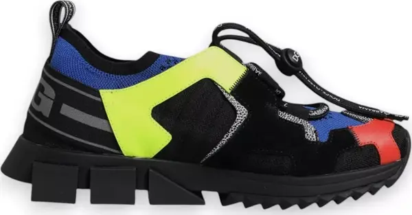 Multicolor Mesh Sorrento Trekking Sneakers Shoes