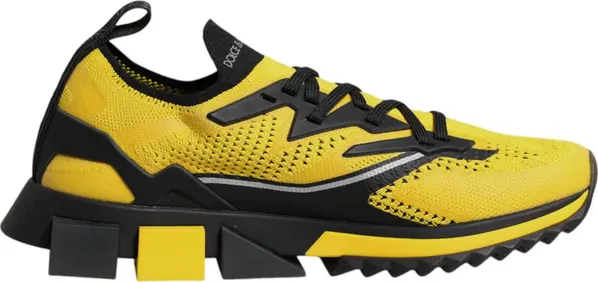 Yellow SORRENTO Sport Stretch Sneakers Shoes