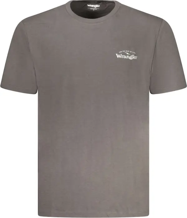 Black Cotton Men's T-Shirt