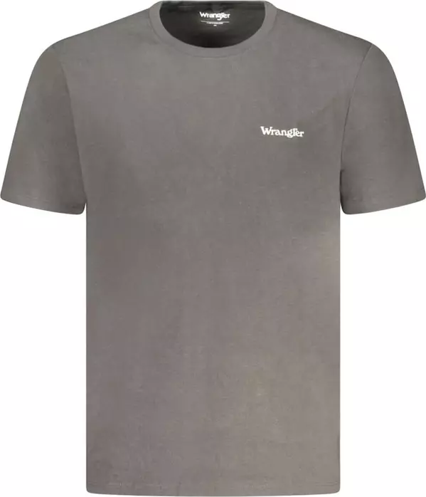 Black Cotton Men T-Shirt