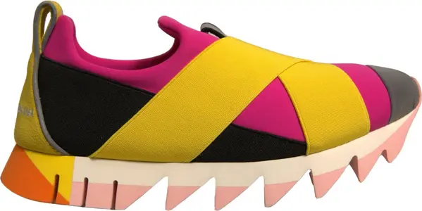 Multicolor Neoprene Elastic Ibiza Sneakers Shoes