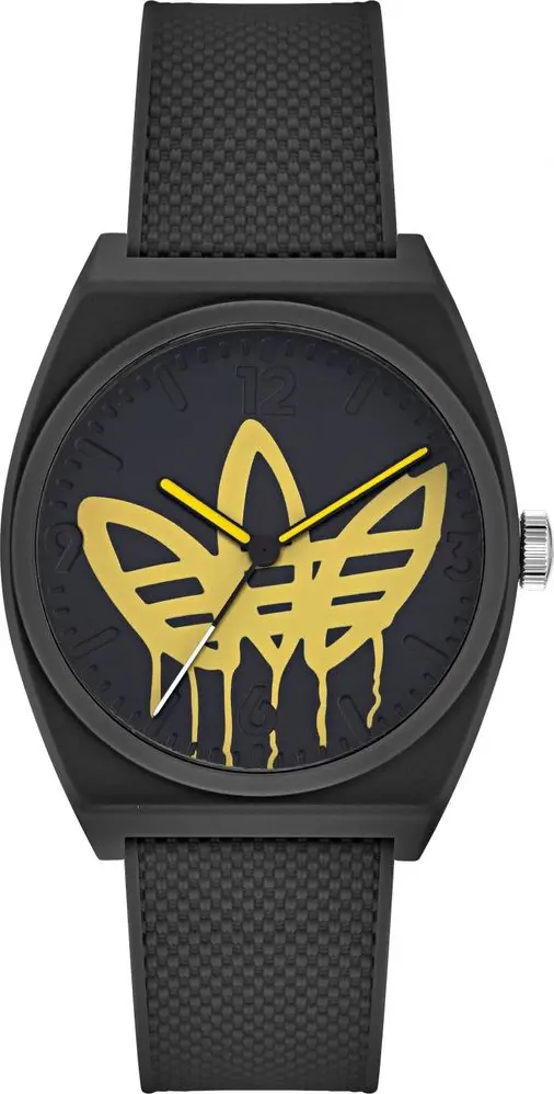 Black Synthetic Sport Watch