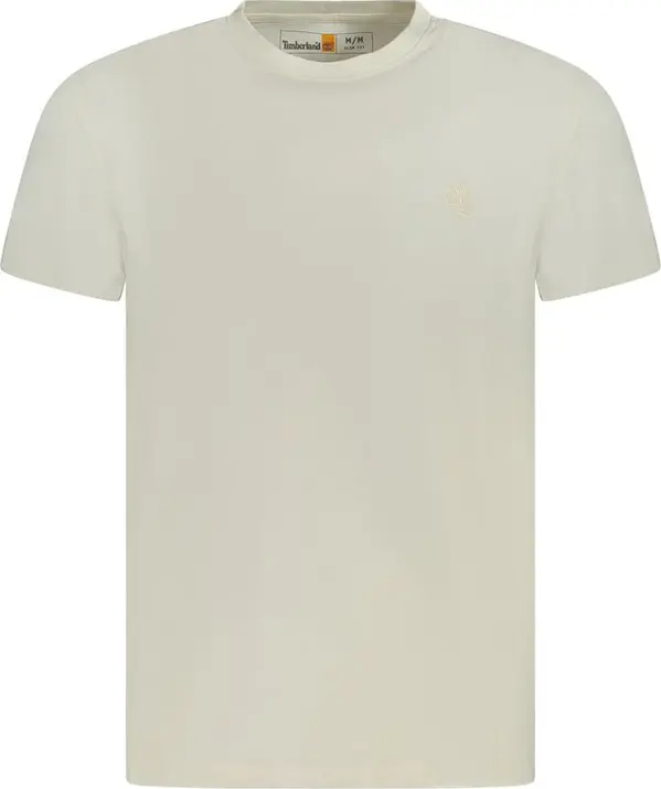 Beige Cotton Men's T-Shirt