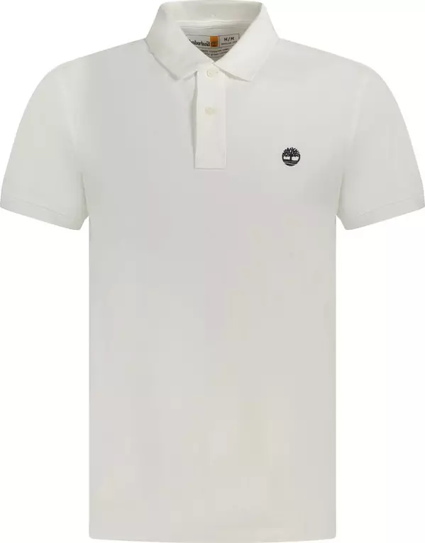 Bianco Cotton Men Polo Shirt