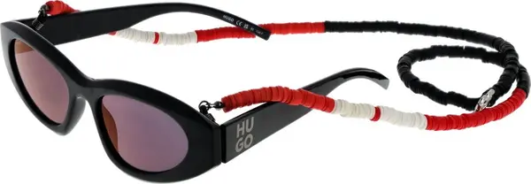 Black Polyamide Sunglasses