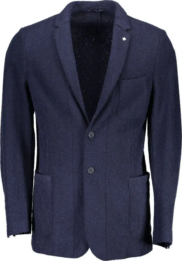 Blue Wool Blazer