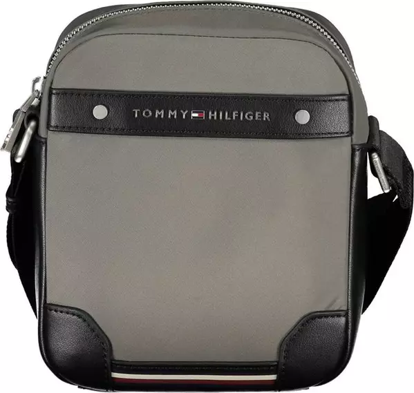 Green Polyester Crossbody Bag