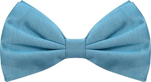 Blue Silk Bowtie