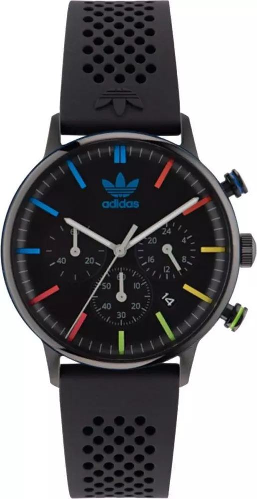Black Synthetic Sport Watch