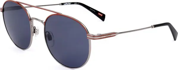 Gray Stainless Steel Sunglasses