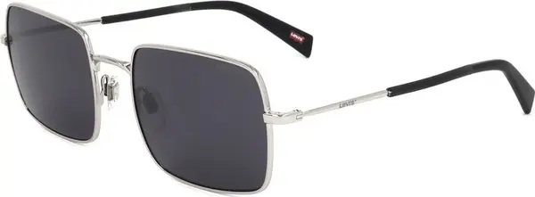 Gray Stainless Steel Sunglasses