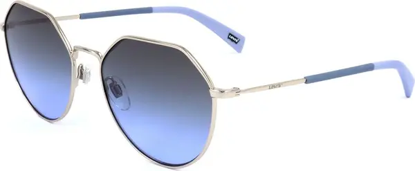 Gray Stainless Steel Sunglasses