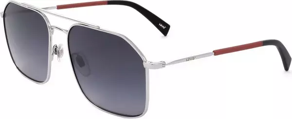 Gray Stainless Steel Sunglasses