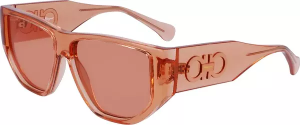 Orange Injected Sunglasses