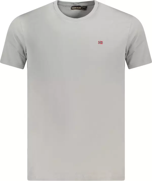 Grigio Cotton Men T-Shirt