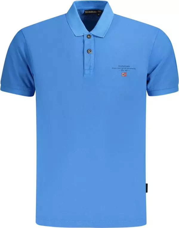 Blu Cotton Mens Polo