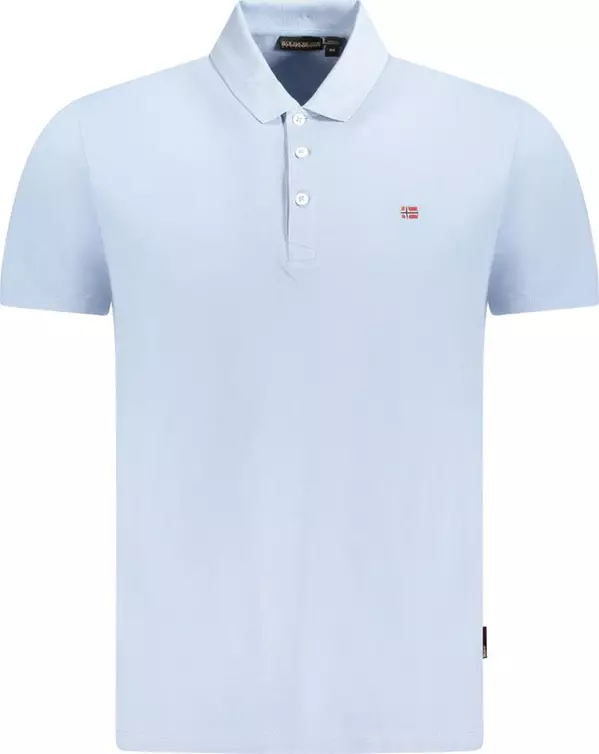 Azzurro Cotton Men Polo