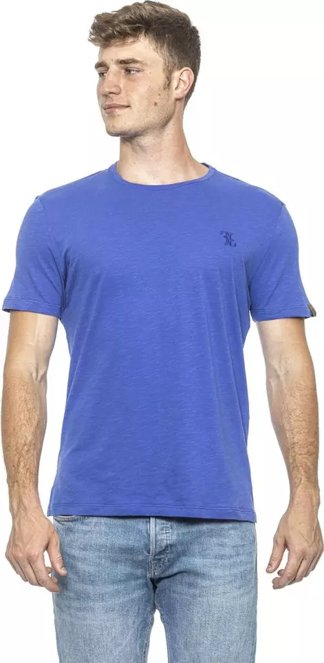 Light Blue Cotton T-Shirt