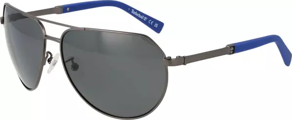Gray Metal Sunglasses
