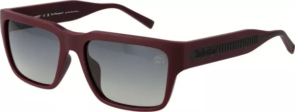 Burgundy Plastic Sunglasses