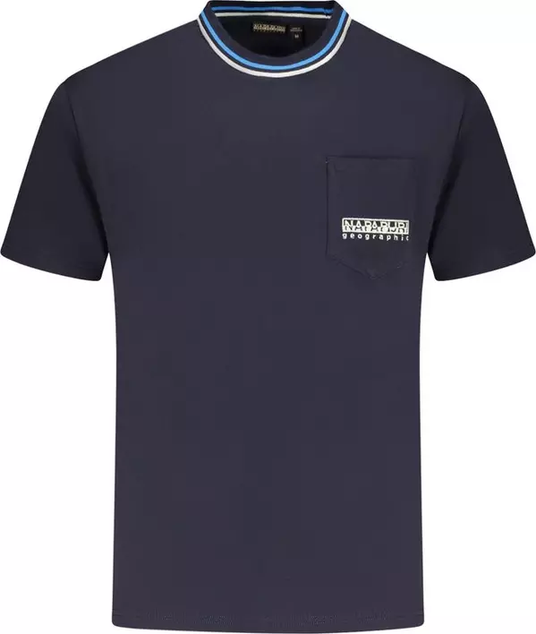 Blue Organic Cotton Men's T-Shirt