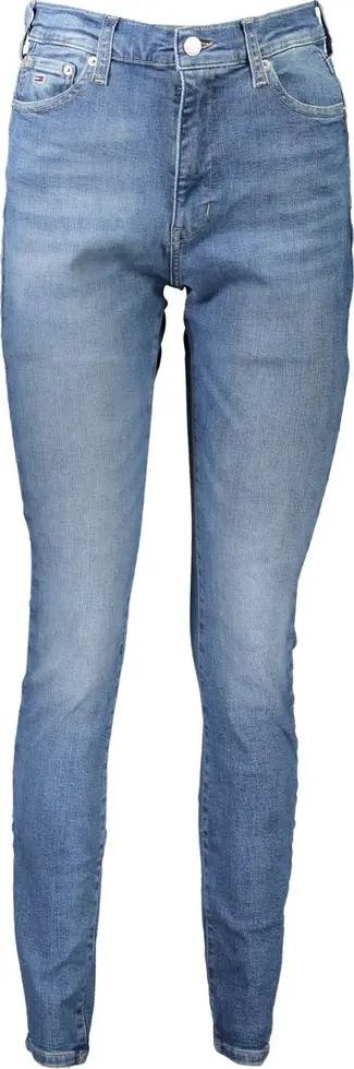 Blu Cotton Women Jeans