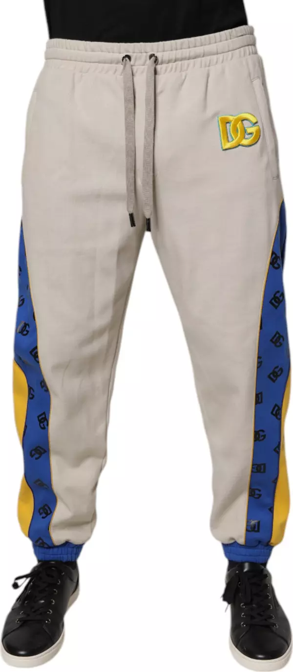 Multicolor Cotton DG Jogger Sweatpants Pants
