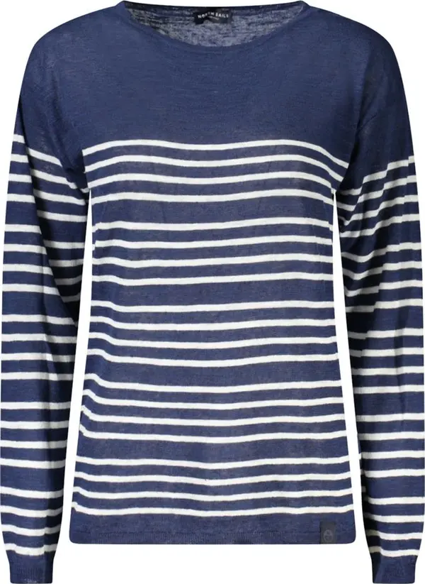 Blue Linen Women's Sweater