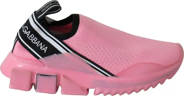 Pink Low Top Sorrento Sneakers Slip On Casual Shoes