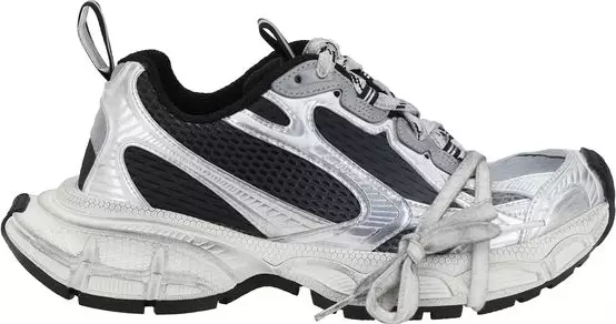 Multicolor Polyethylene Athletic Sneakers