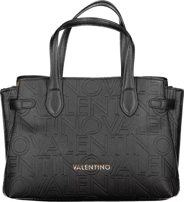 Black Polyurethane Women's Bag