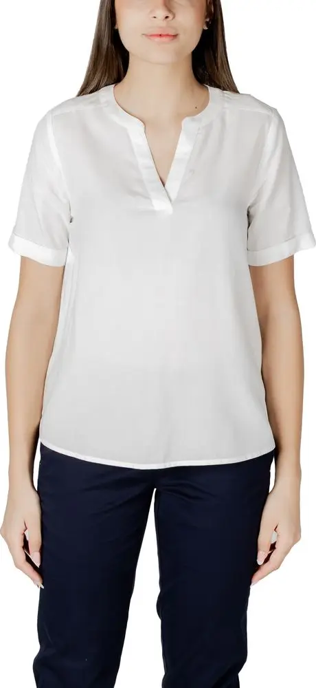 White Viscose Blouse