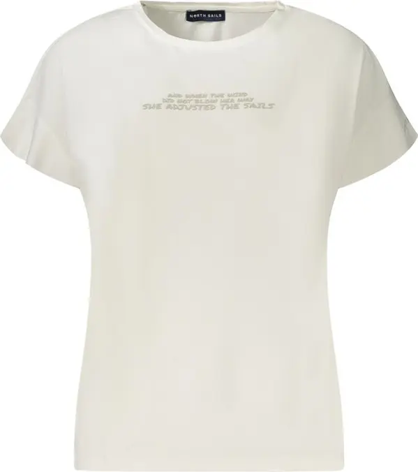 Bianco Cotton Women T-Shirt