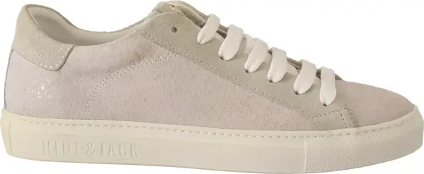 Off White Low Top Lace Up Sneakers Shoes