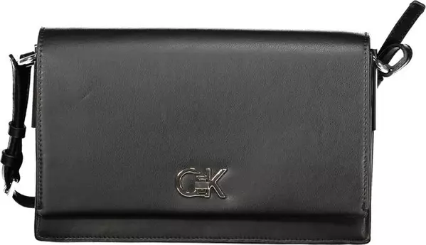 Black Polyester Women's Bag