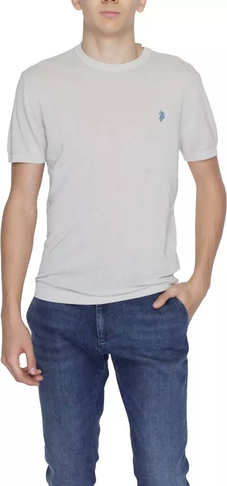 Gray Cotton T-Shirt
