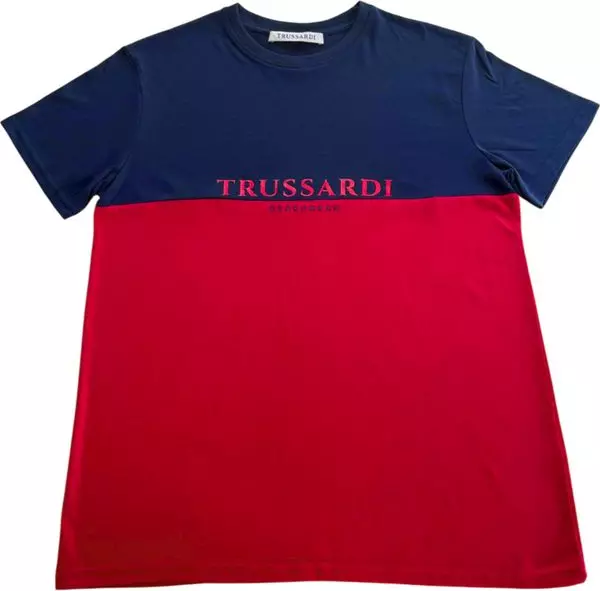 Red Cotton Men T-Shirt