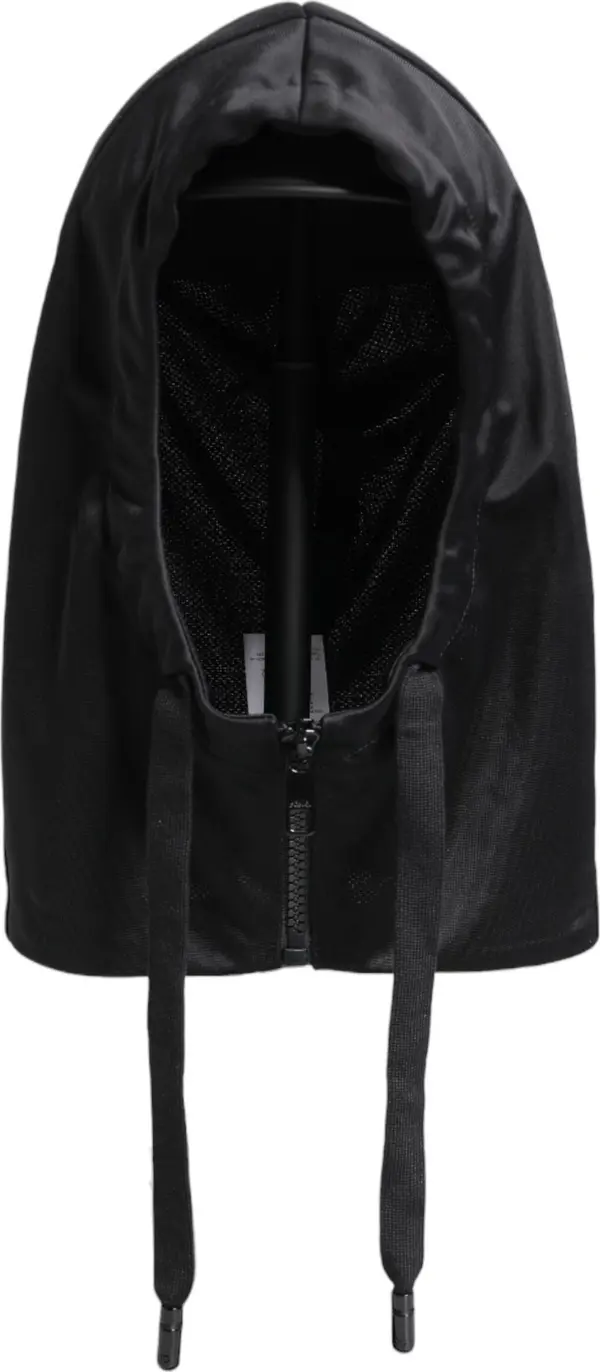 Black Polyester Whole Head Wrap Hat