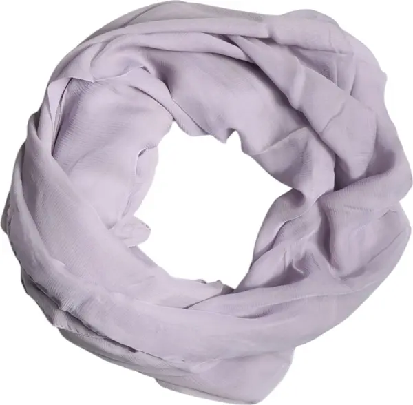 Purple Silk Rectangle Wrap Shawl Scarf