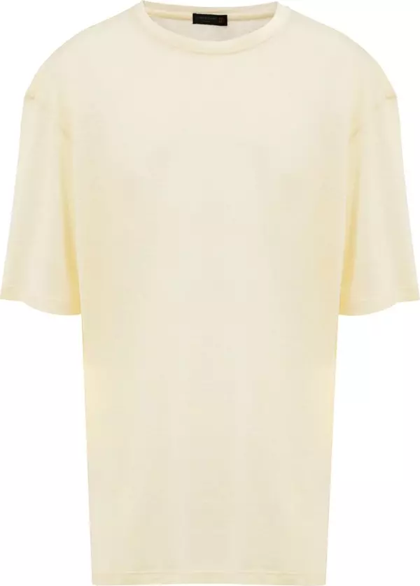 Yellow Linen T-Shirt