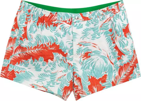 White Polyamide Swim Shorts