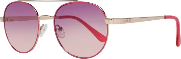 Rose Gold Metal Sunglasses