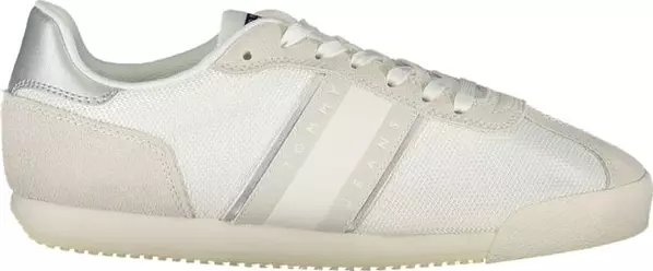 Bianco Polyester Women Sneaker