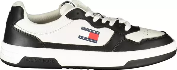 Black Polyurethane Men Sneaker